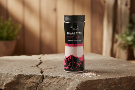 Healiv Himalayan Pink Salt - Fine Grain 500g
