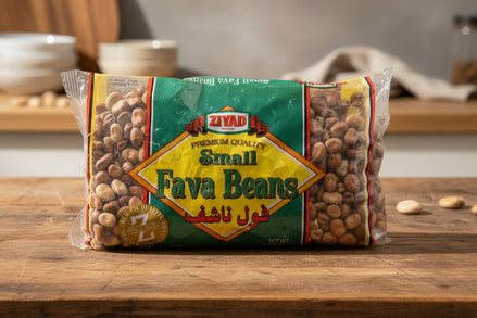 Ziyad Small Fava Beans - Premium Quality 16 oz