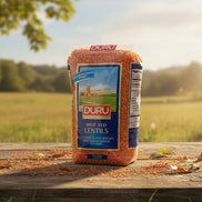 Duru Split Red Lentils - 2.2 LB