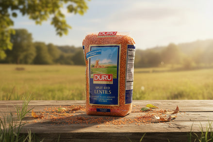 Duru Split Red Lentils - 2.2 LB