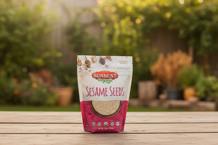 Sunbest Organic Sesame Seeds - 16oz