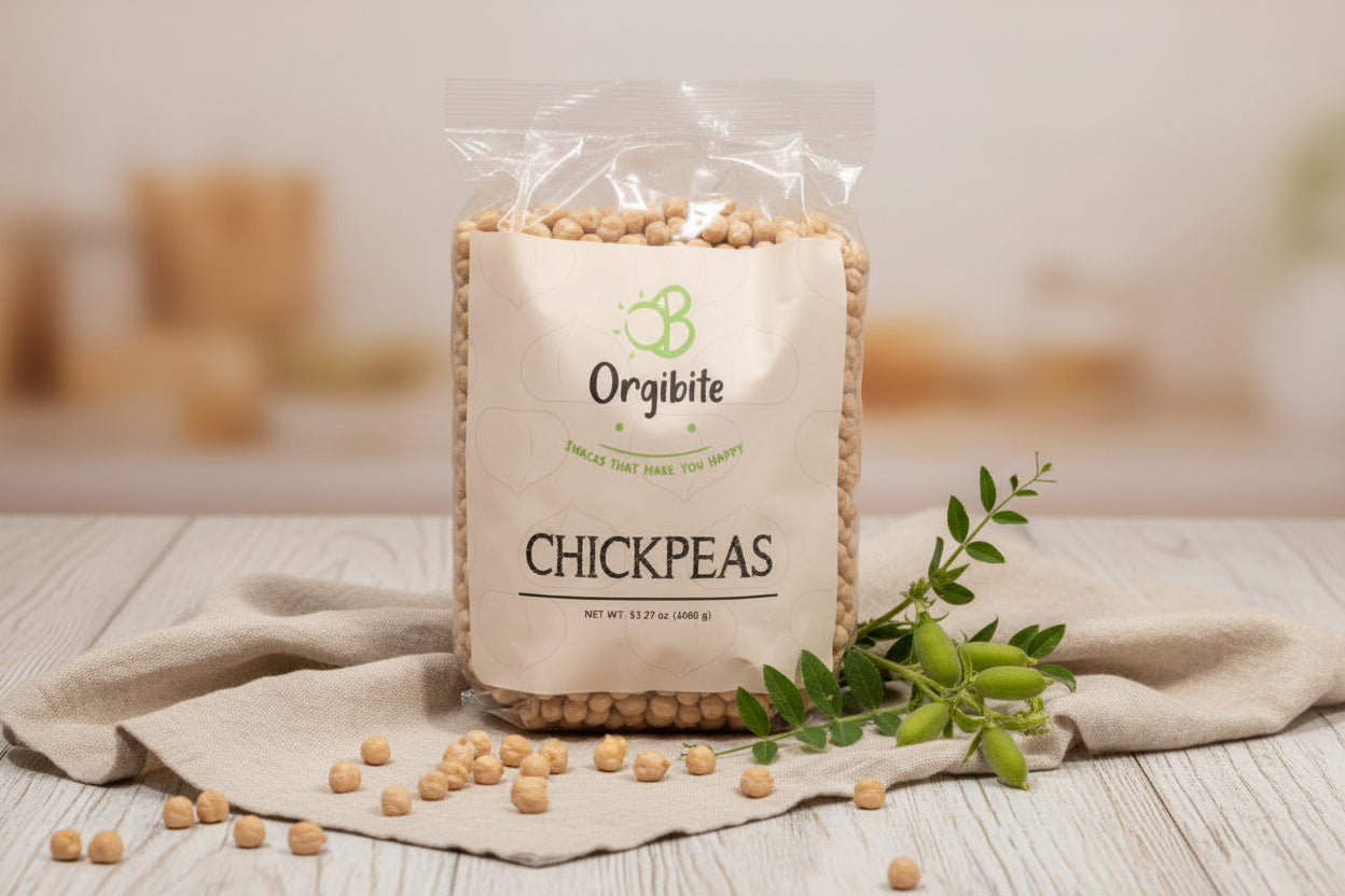 Orgibite Chickpeas - 15.25 oz (1800g)
