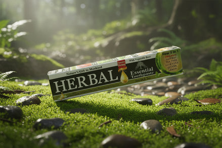 Herbal Essential Toothpaste - 5 in 1 Formula 6.8 oz