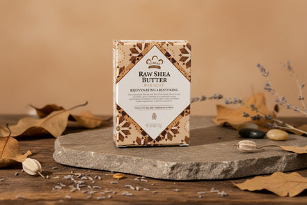 Nubian Heritage Raw Shea Butter Bar Soap - 5 oz