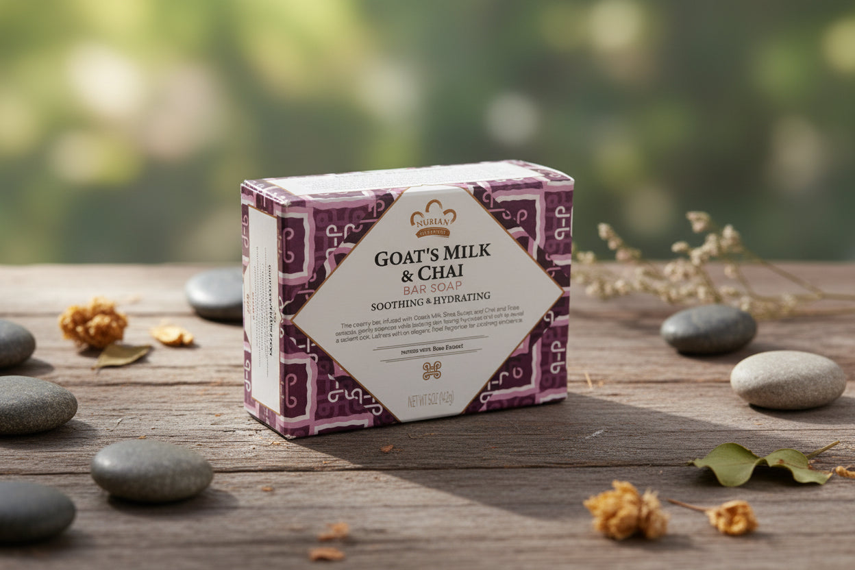 Nubian Heritage Goat's Milk & Chai Bar Soap - 5 oz