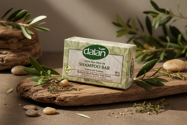 Dalan 100% Pure Olive Oil Shampoo Bar - 6 oz