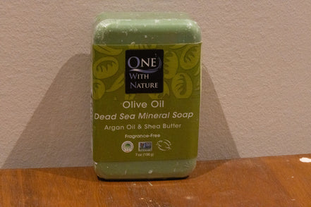 One With Nature Olive Oil Dead Sea Mineral Soap - 7 oz